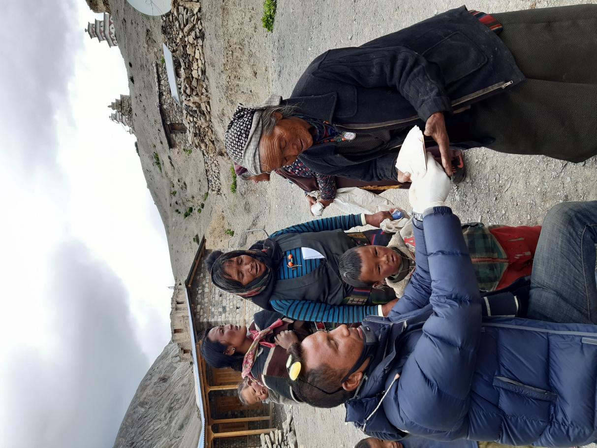 सामाजिक सुरक्ष्या भत्ता वितरण