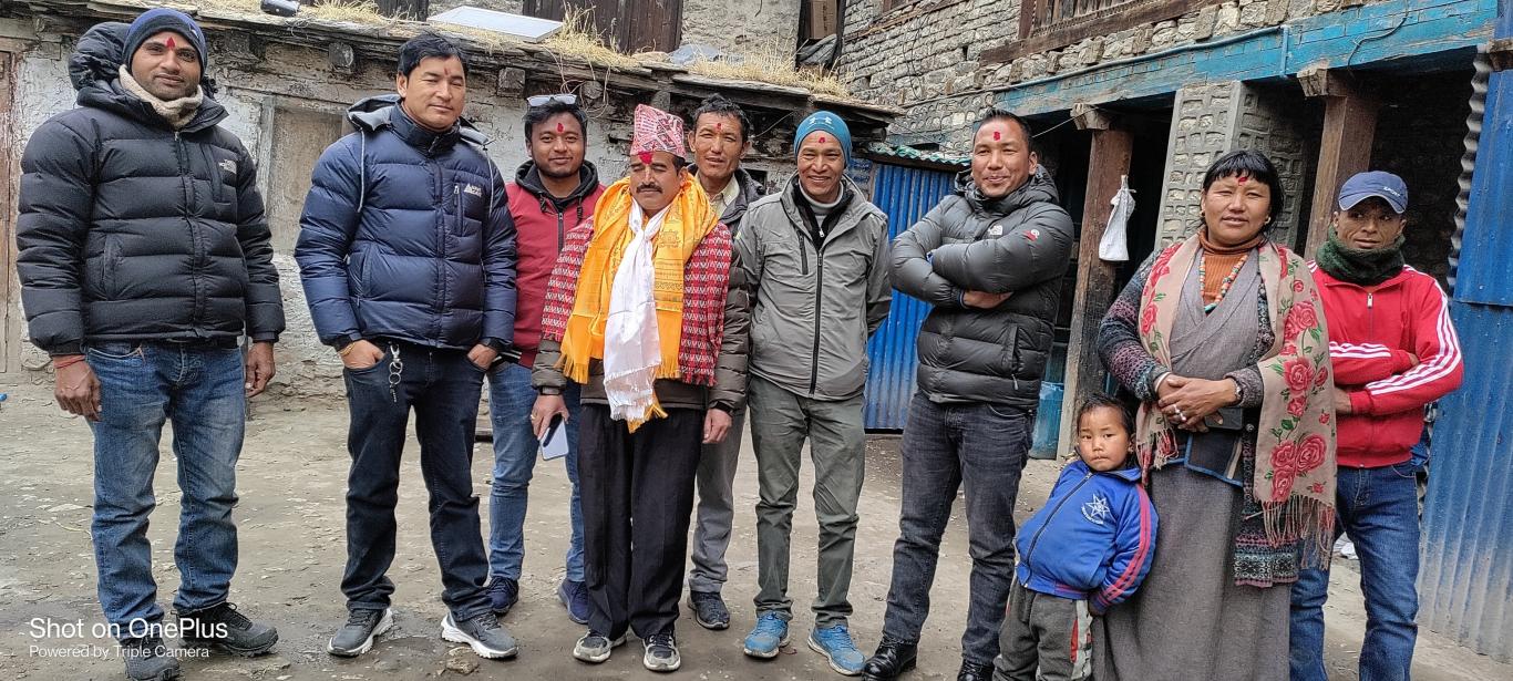 प्रमुख प्रशासकिय अधिकृत लाई बिदाई ।